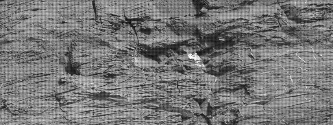 Nasa's Mars rover Curiosity acquired this image using its Mast Camera (Mastcam) on Sol 3322
