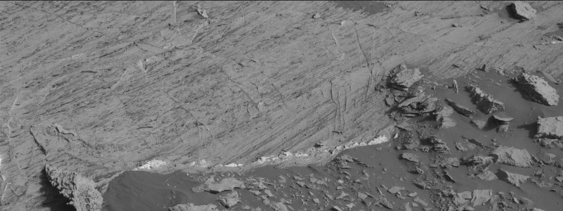 Nasa's Mars rover Curiosity acquired this image using its Mast Camera (Mastcam) on Sol 3324