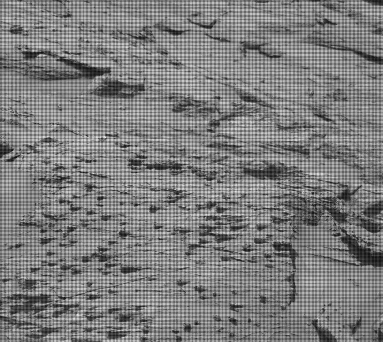 Nasa's Mars rover Curiosity acquired this image using its Mast Camera (Mastcam) on Sol 3326