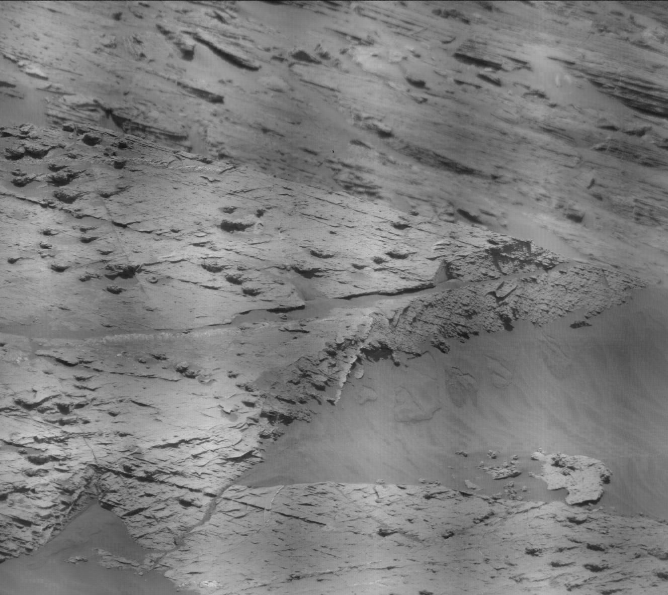 Nasa's Mars rover Curiosity acquired this image using its Mast Camera (Mastcam) on Sol 3326