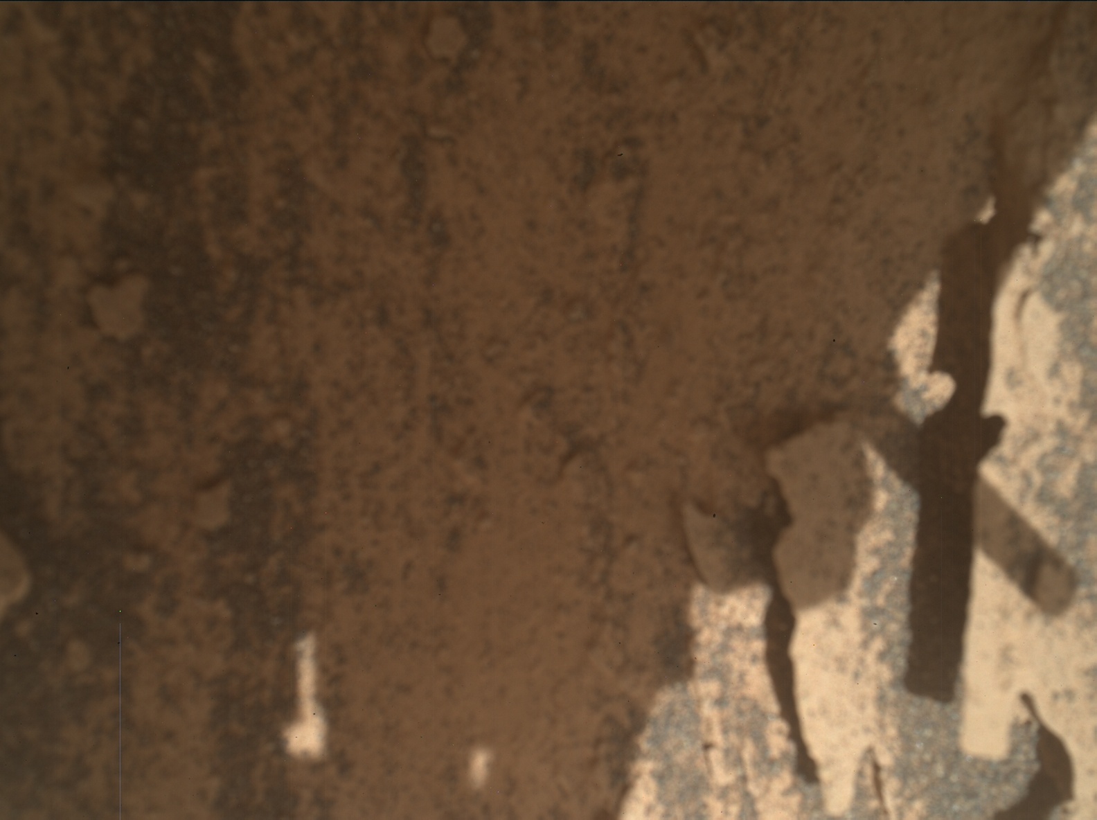 Nasa's Mars rover Curiosity acquired this image using its Mars Hand Lens Imager (MAHLI) on Sol 3326