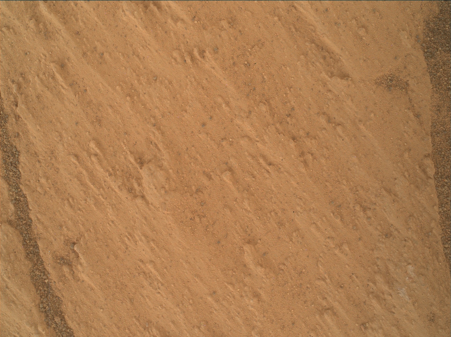Nasa's Mars rover Curiosity acquired this image using its Mars Hand Lens Imager (MAHLI) on Sol 3329