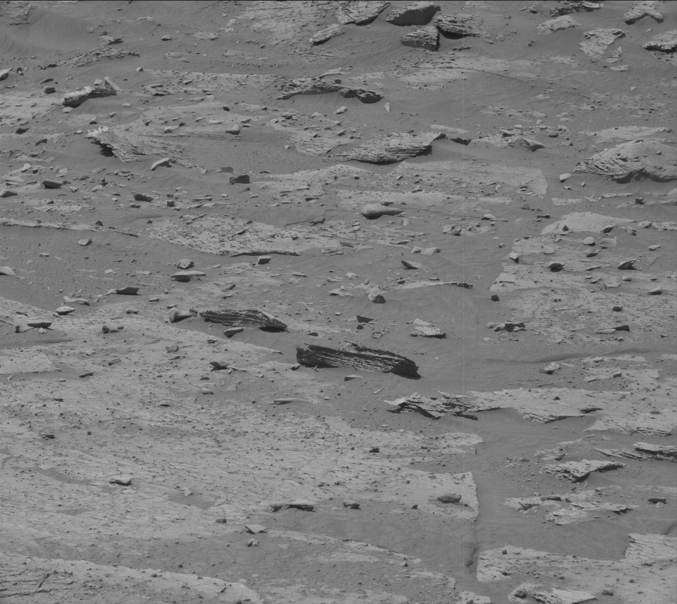 Nasa's Mars rover Curiosity acquired this image using its Mast Camera (Mastcam) on Sol 3330