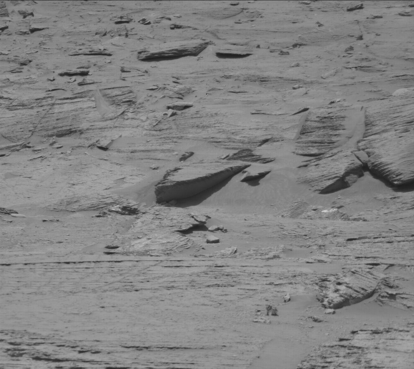 Nasa's Mars rover Curiosity acquired this image using its Mast Camera (Mastcam) on Sol 3333