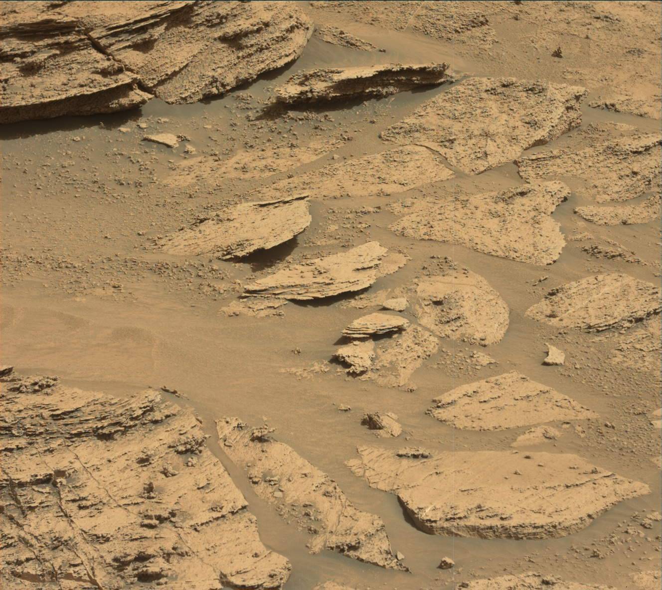 Nasa's Mars rover Curiosity acquired this image using its Mast Camera (Mastcam) on Sol 3345