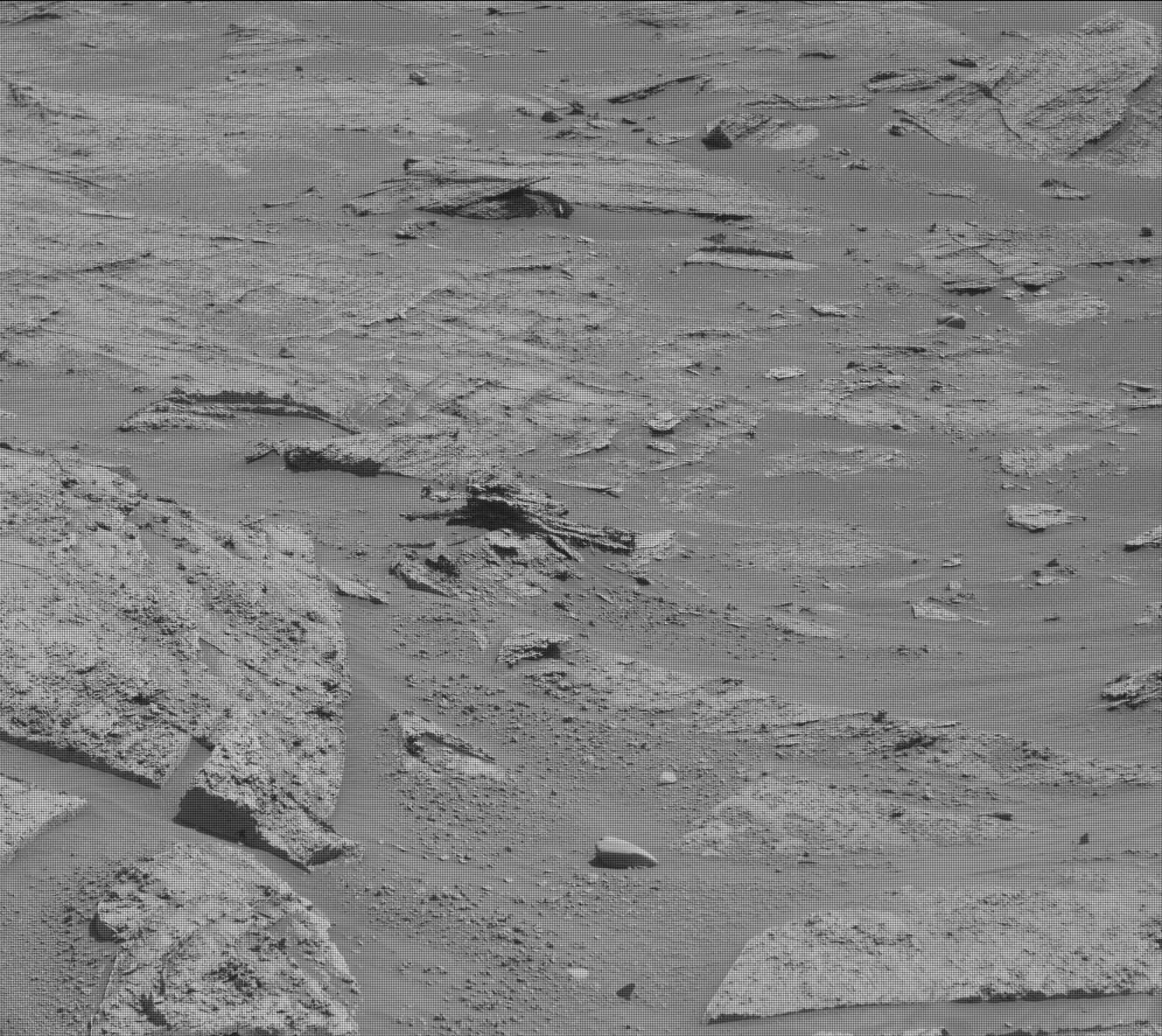 Nasa's Mars rover Curiosity acquired this image using its Mast Camera (Mastcam) on Sol 3345