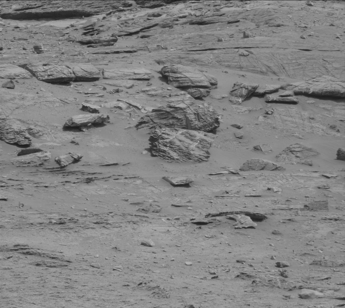 Nasa's Mars rover Curiosity acquired this image using its Mast Camera (Mastcam) on Sol 3347