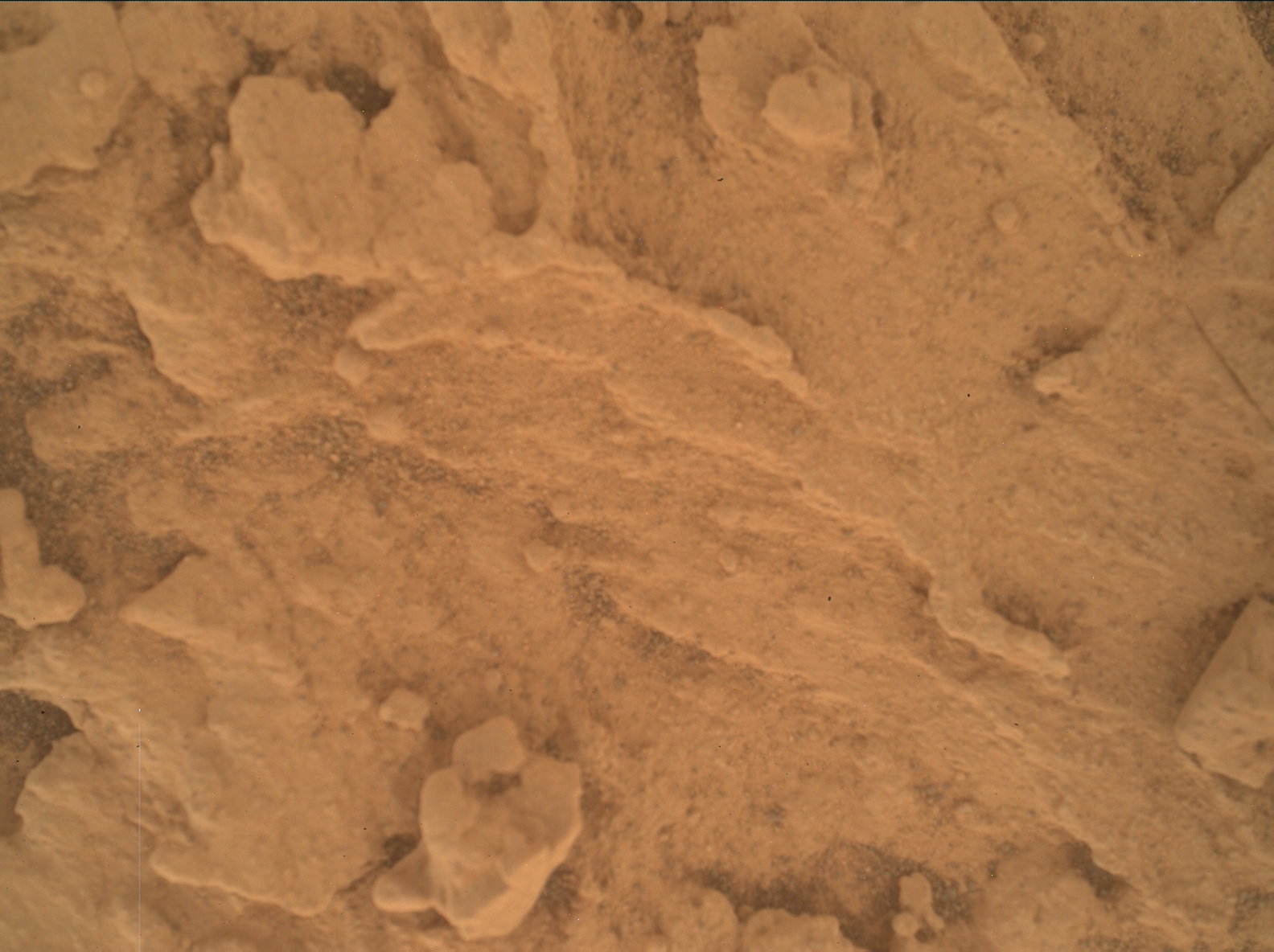 Nasa's Mars rover Curiosity acquired this image using its Mars Hand Lens Imager (MAHLI) on Sol 3347