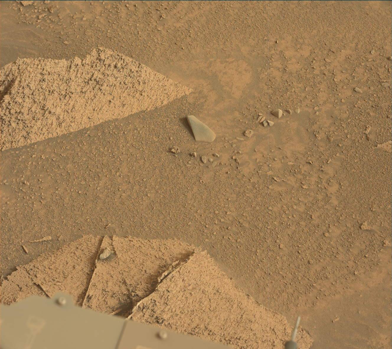 Nasa's Mars rover Curiosity acquired this image using its Mast Camera (Mastcam) on Sol 3349