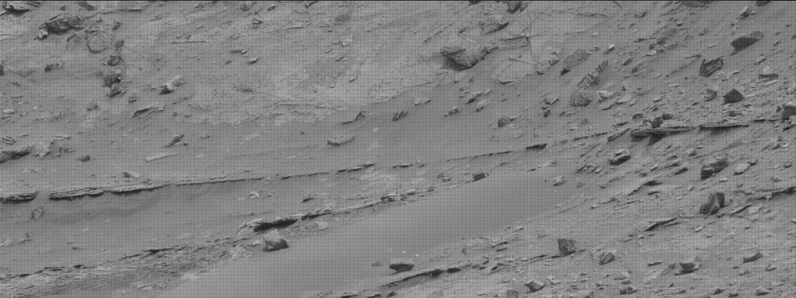 Nasa's Mars rover Curiosity acquired this image using its Mast Camera (Mastcam) on Sol 3350