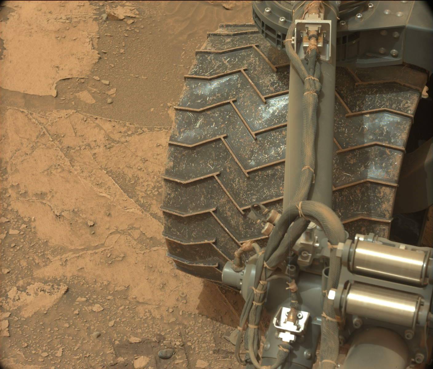 Nasa's Mars rover Curiosity acquired this image using its Mast Camera (Mastcam) on Sol 3351