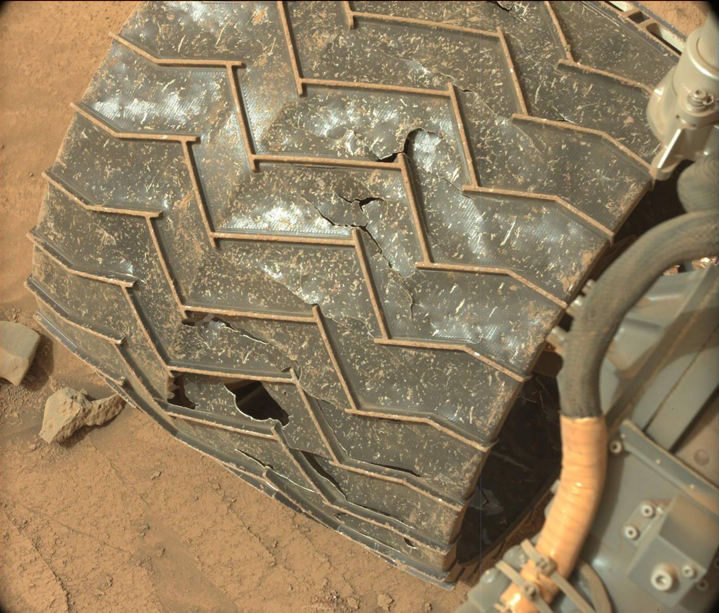 Nasa's Mars rover Curiosity acquired this image using its Mast Camera (Mastcam) on Sol 3353