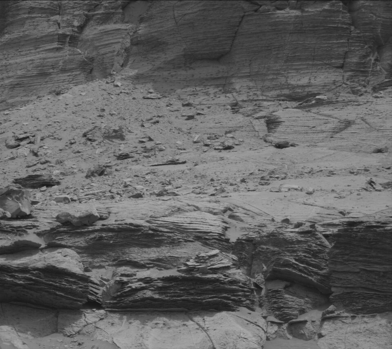 Nasa's Mars rover Curiosity acquired this image using its Mast Camera (Mastcam) on Sol 3355