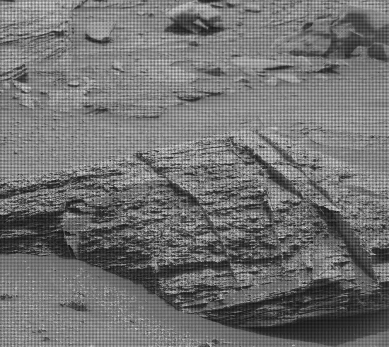 Nasa's Mars rover Curiosity acquired this image using its Mast Camera (Mastcam) on Sol 3357