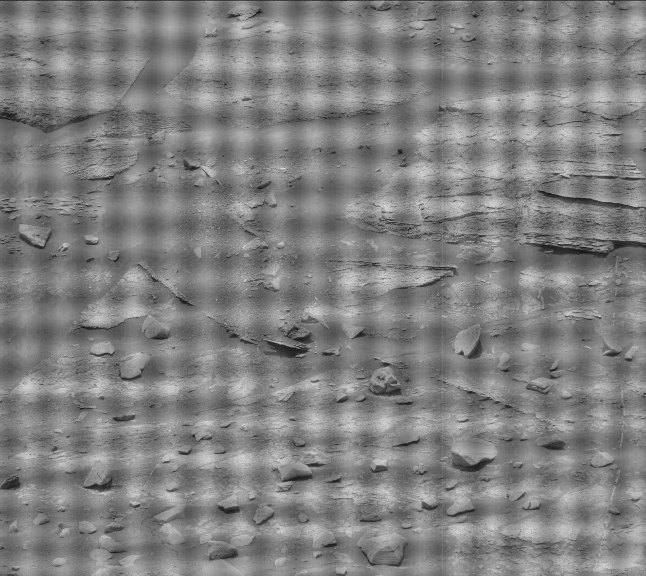 Nasa's Mars rover Curiosity acquired this image using its Mast Camera (Mastcam) on Sol 3358