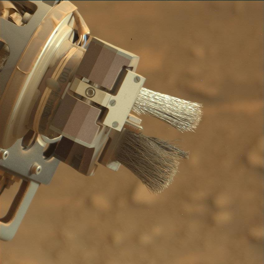 Nasa's Mars rover Curiosity acquired this image using its Mast Camera (Mastcam) on Sol 3358