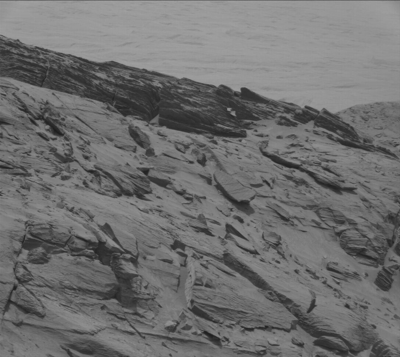 Nasa's Mars rover Curiosity acquired this image using its Mast Camera (Mastcam) on Sol 3361