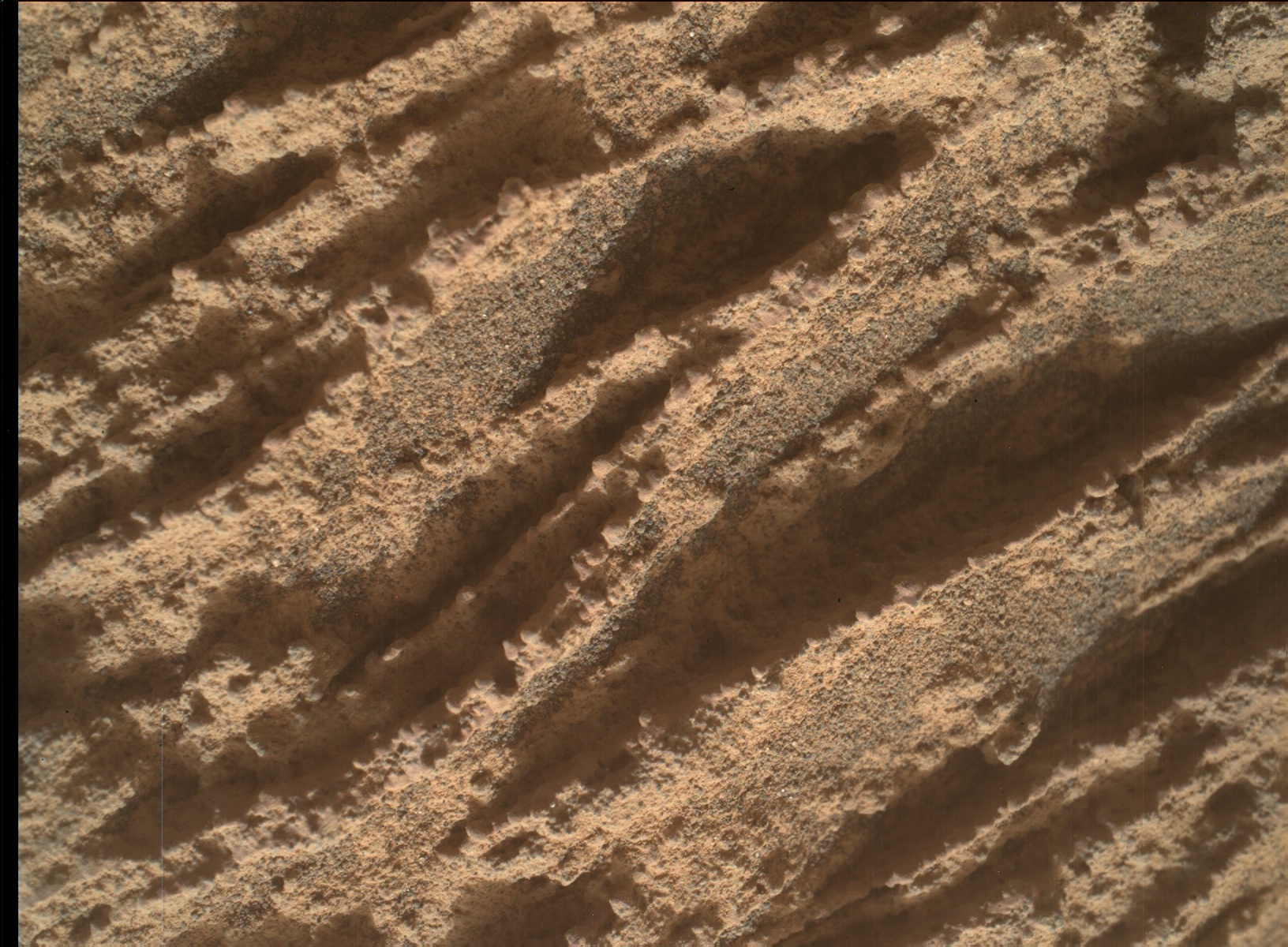 Nasa's Mars rover Curiosity acquired this image using its Mars Hand Lens Imager (MAHLI) on Sol 3362