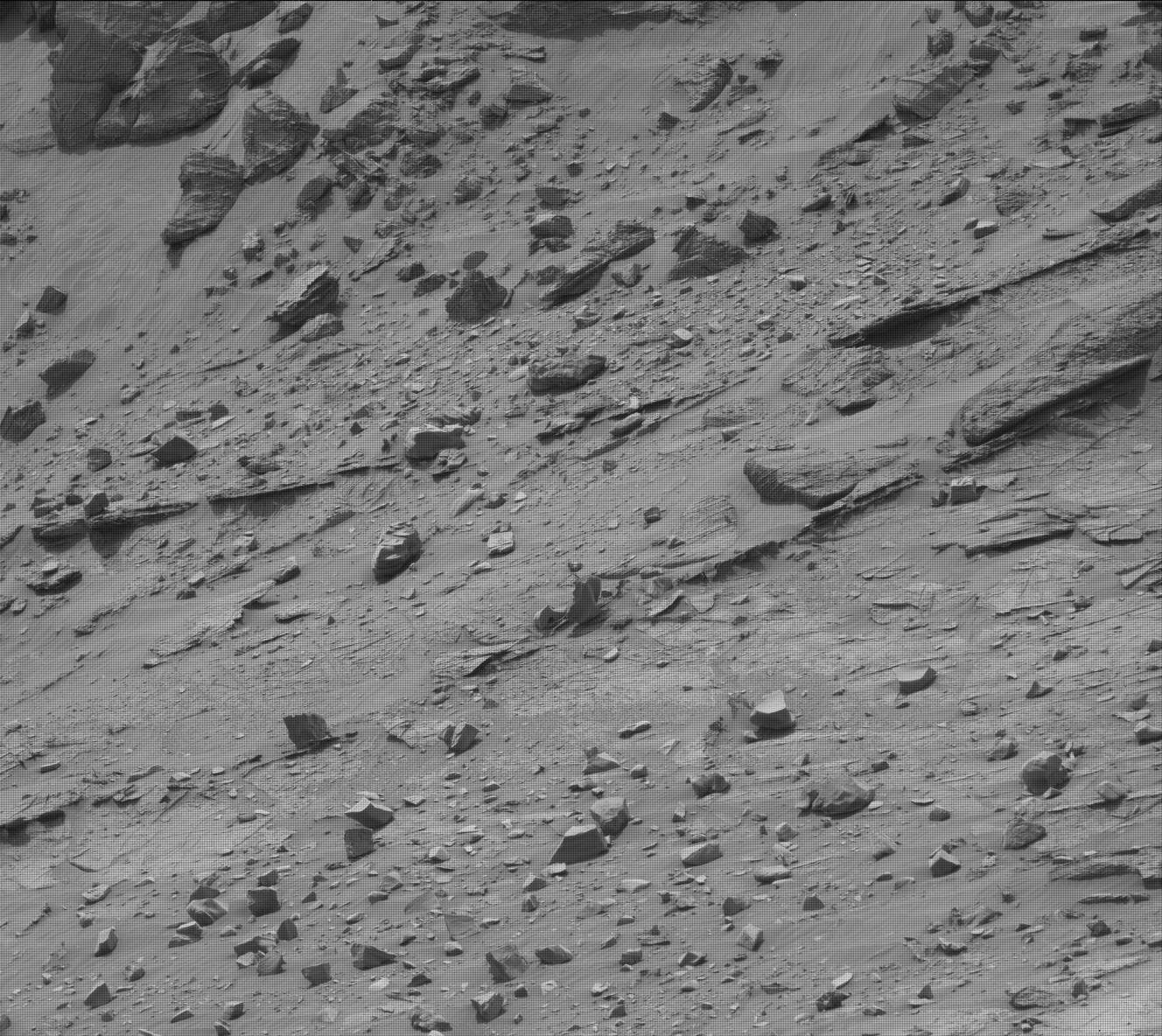 Nasa's Mars rover Curiosity acquired this image using its Mast Camera (Mastcam) on Sol 3365