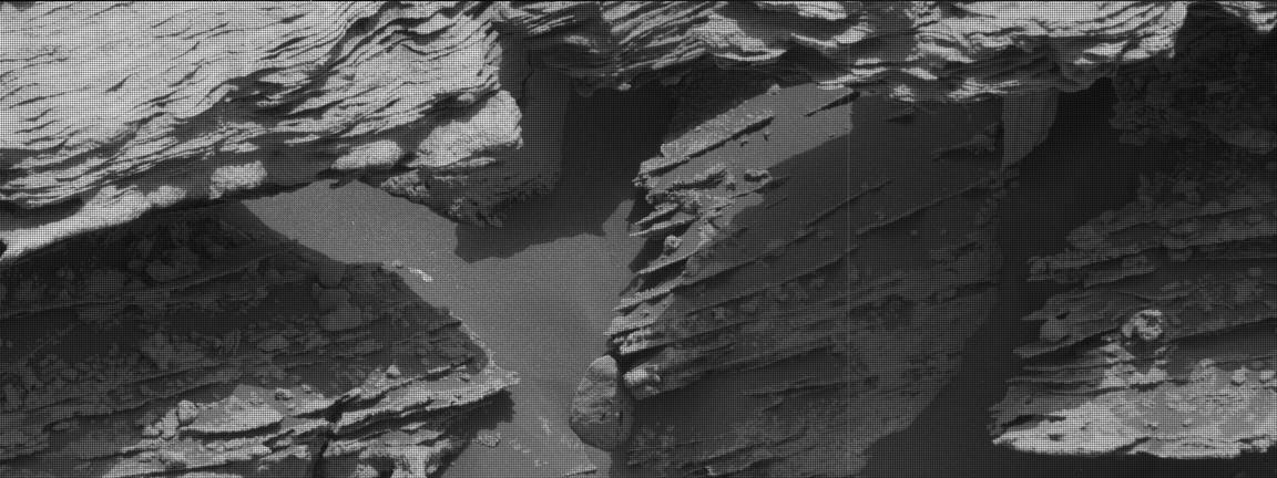Nasa's Mars rover Curiosity acquired this image using its Mast Camera (Mastcam) on Sol 3367