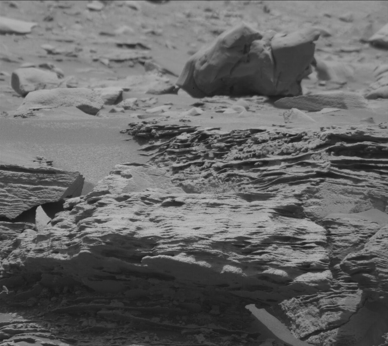 Nasa's Mars rover Curiosity acquired this image using its Mast Camera (Mastcam) on Sol 3371