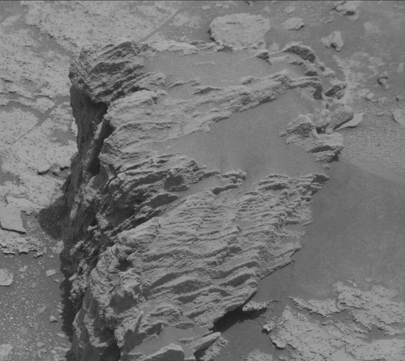 Nasa's Mars rover Curiosity acquired this image using its Mast Camera (Mastcam) on Sol 3374