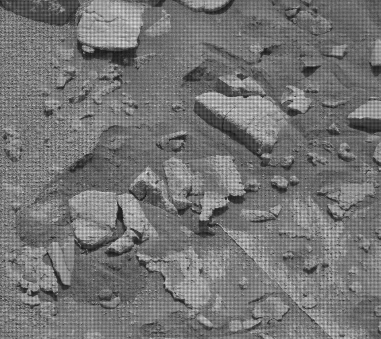 Nasa's Mars rover Curiosity acquired this image using its Mast Camera (Mastcam) on Sol 3376