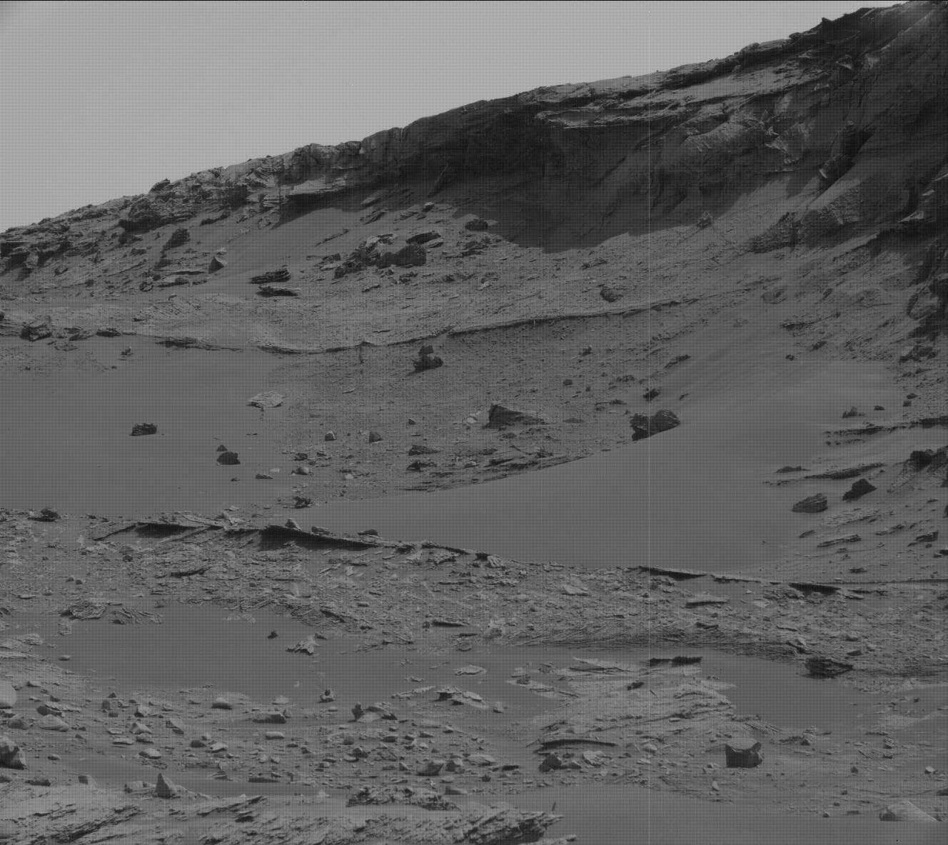 Nasa's Mars rover Curiosity acquired this image using its Mast Camera (Mastcam) on Sol 3378