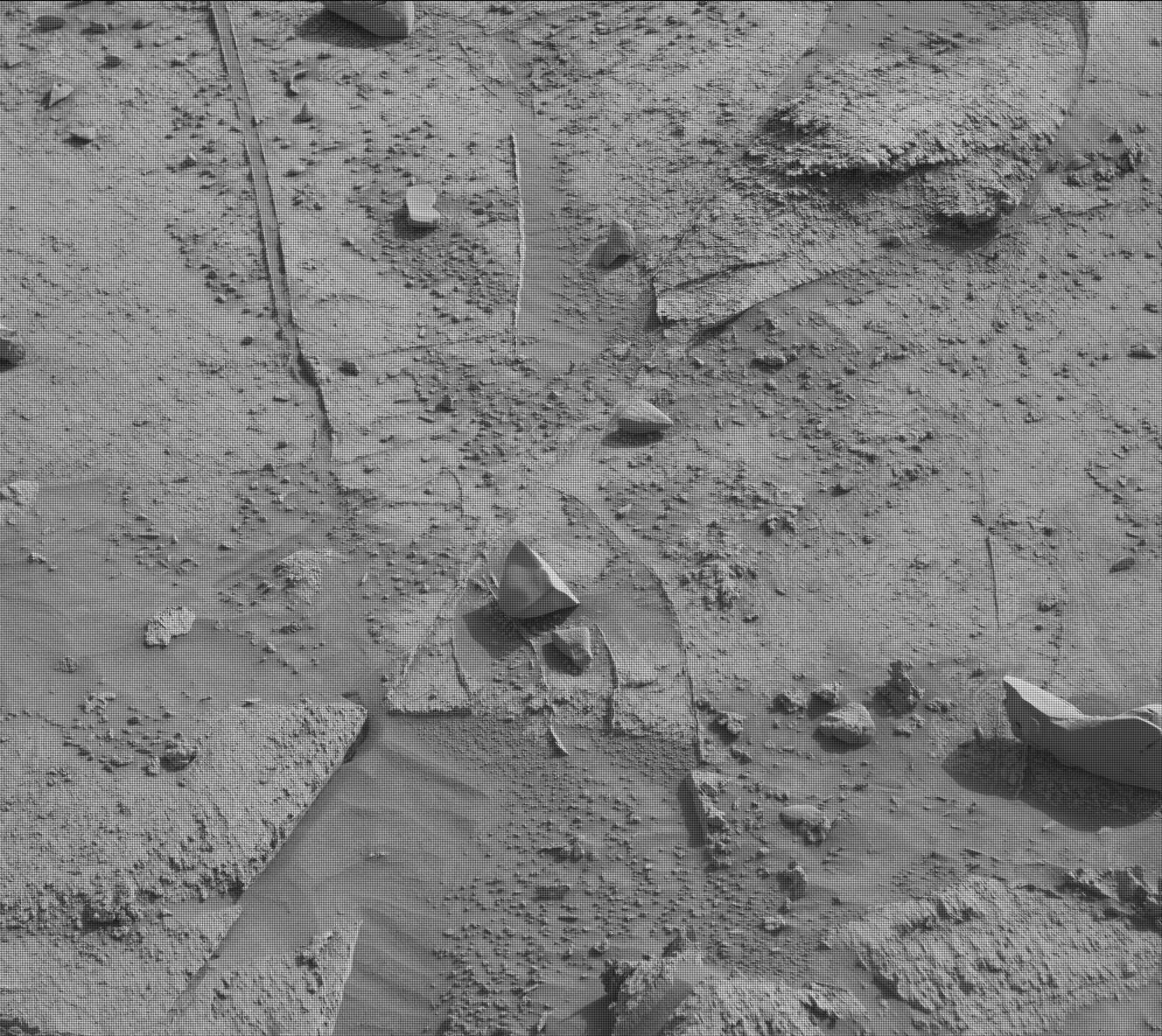 Nasa's Mars rover Curiosity acquired this image using its Mast Camera (Mastcam) on Sol 3379