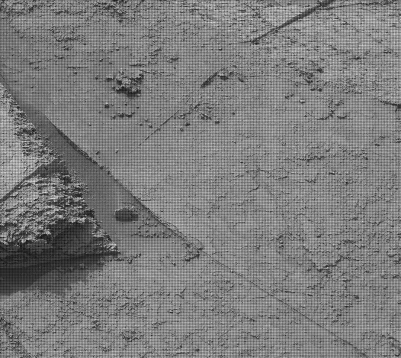 Nasa's Mars rover Curiosity acquired this image using its Mast Camera (Mastcam) on Sol 3379