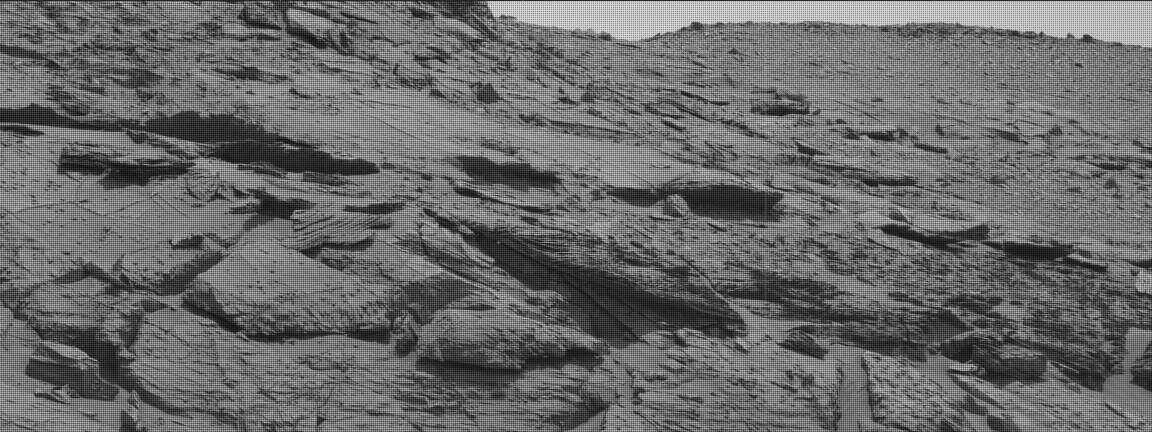 Nasa's Mars rover Curiosity acquired this image using its Mast Camera (Mastcam) on Sol 3381