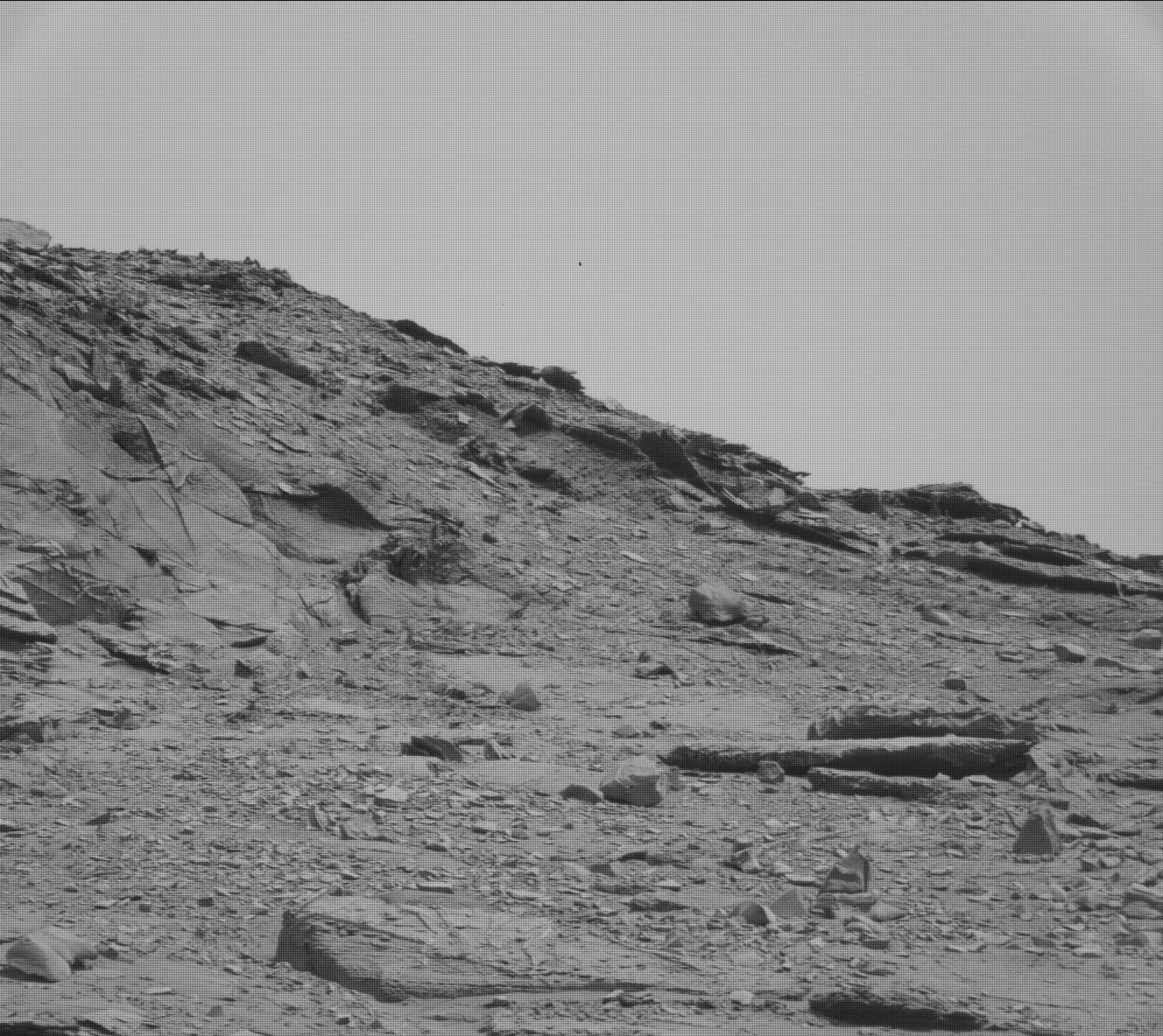 Nasa's Mars rover Curiosity acquired this image using its Mast Camera (Mastcam) on Sol 3383