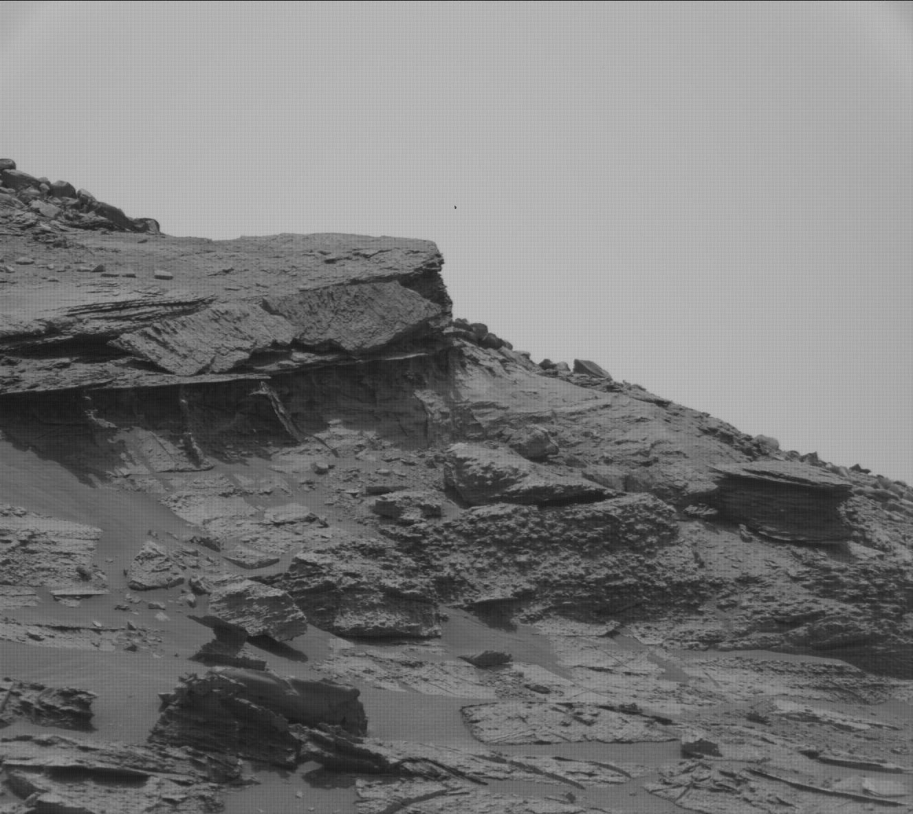 Nasa's Mars rover Curiosity acquired this image using its Mast Camera (Mastcam) on Sol 3383