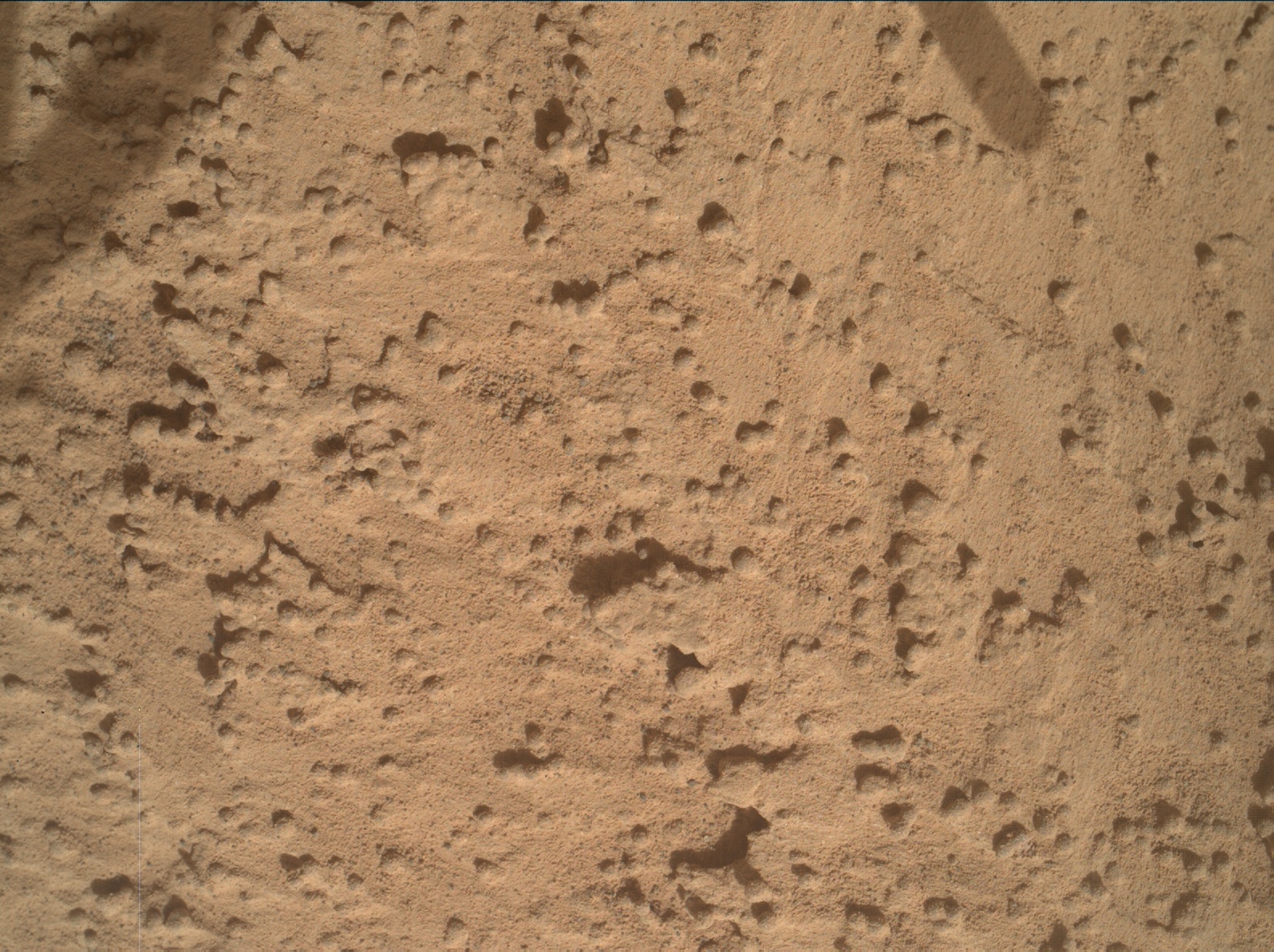 Nasa's Mars rover Curiosity acquired this image using its Mars Hand Lens Imager (MAHLI) on Sol 3383