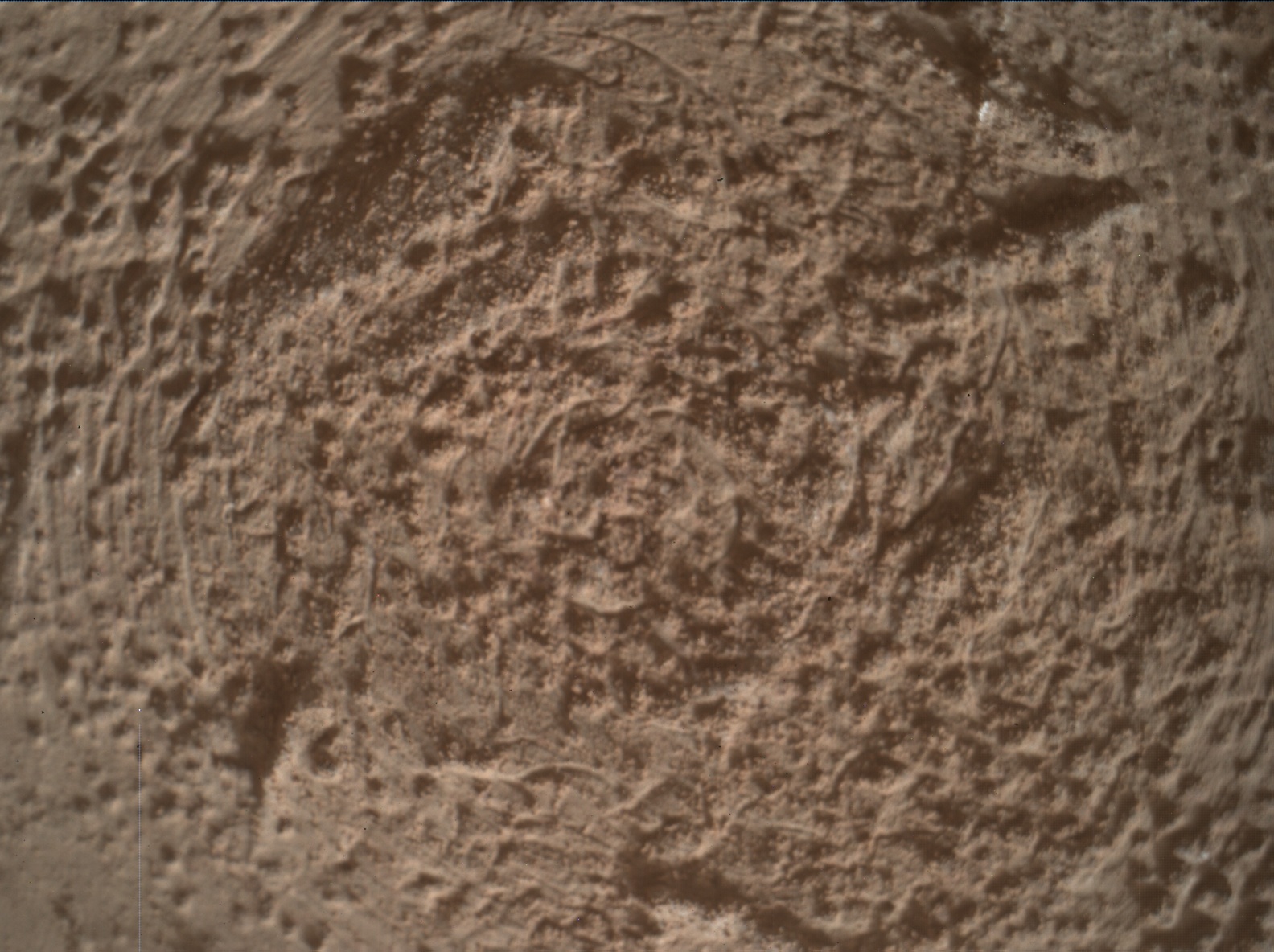 Nasa's Mars rover Curiosity acquired this image using its Mars Hand Lens Imager (MAHLI) on Sol 3385