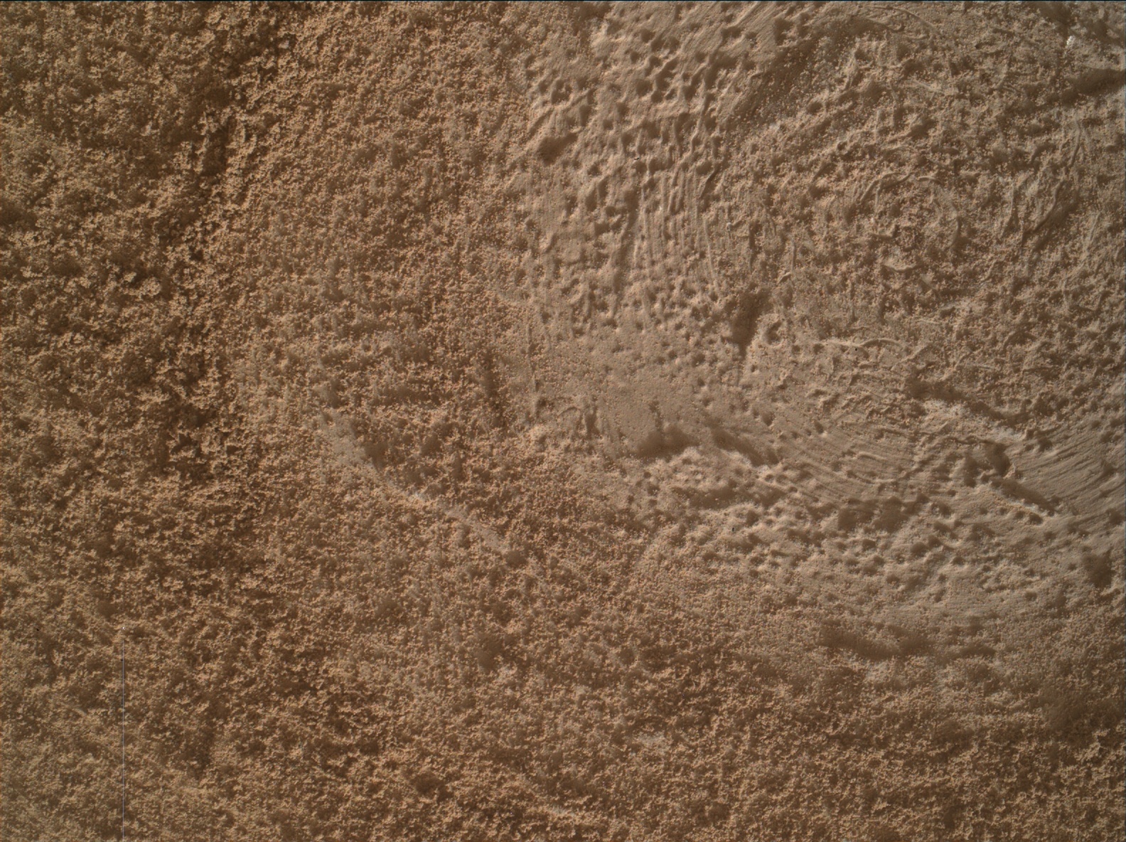 Nasa's Mars rover Curiosity acquired this image using its Mars Hand Lens Imager (MAHLI) on Sol 3386