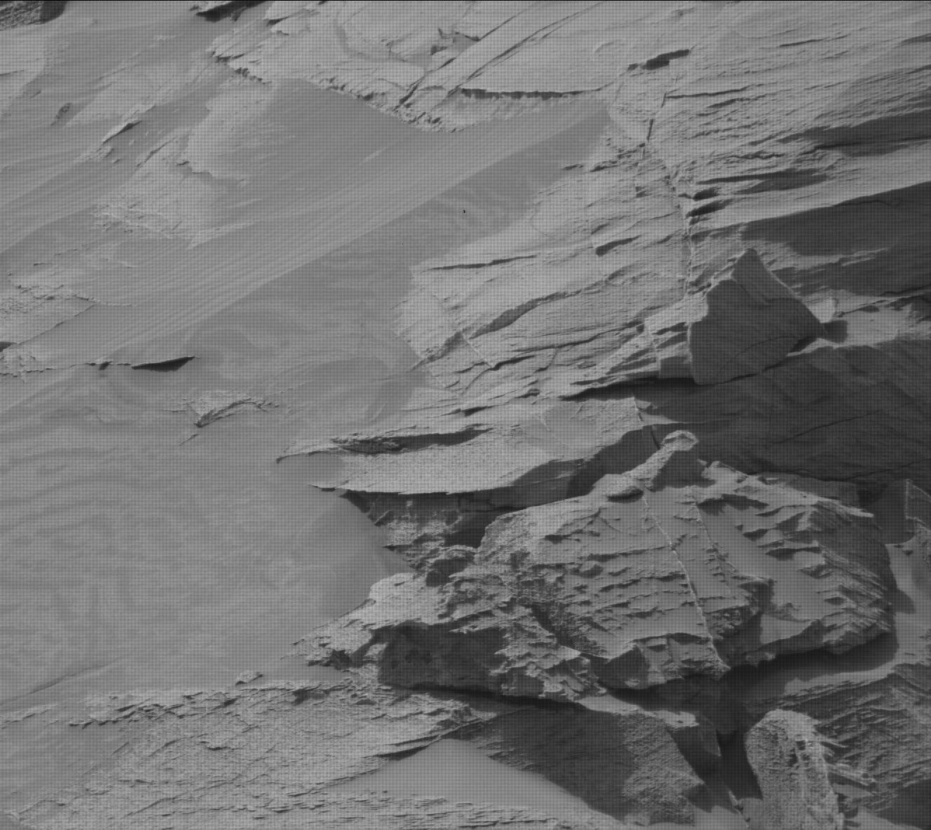 Nasa's Mars rover Curiosity acquired this image using its Mast Camera (Mastcam) on Sol 3387