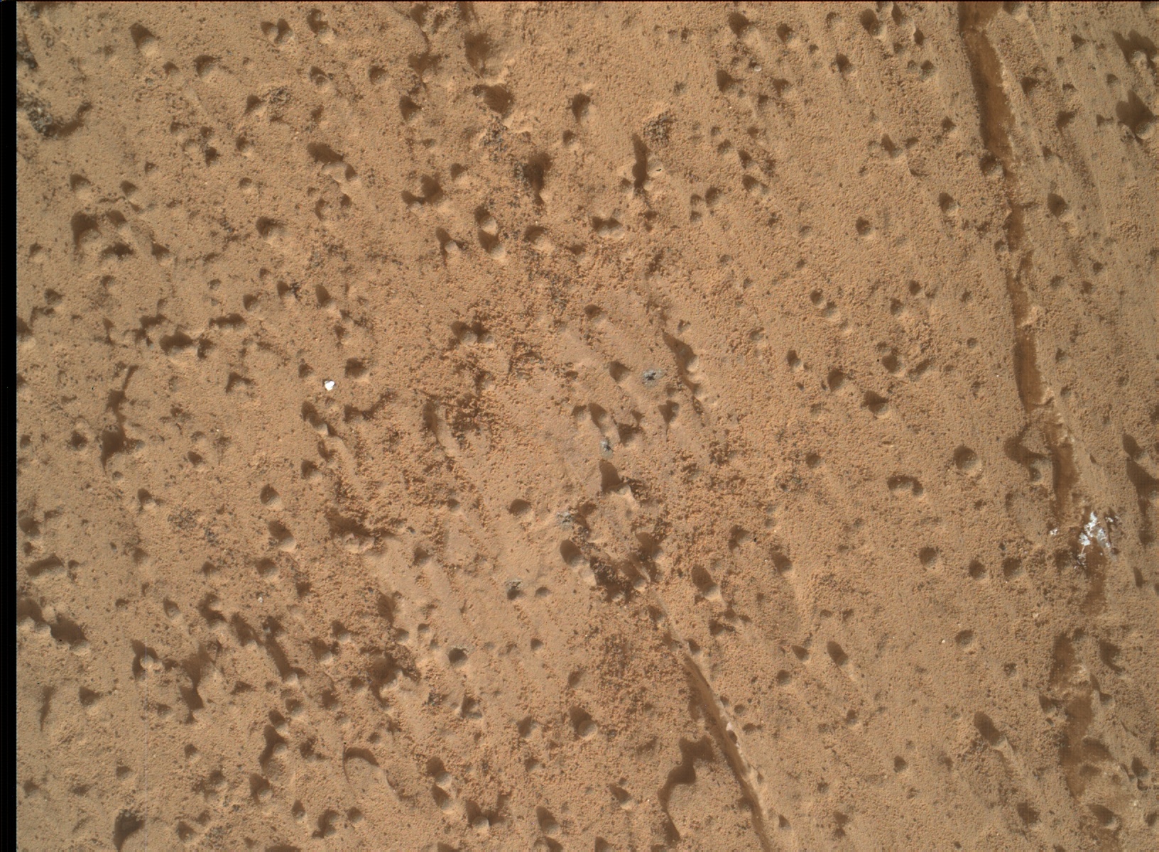 Nasa's Mars rover Curiosity acquired this image using its Mars Hand Lens Imager (MAHLI) on Sol 3387
