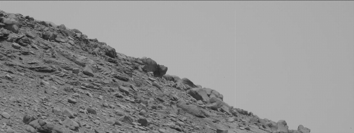 Nasa's Mars rover Curiosity acquired this image using its Mast Camera (Mastcam) on Sol 3388