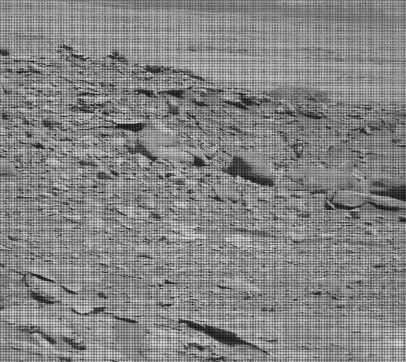 Nasa's Mars rover Curiosity acquired this image using its Mast Camera (Mastcam) on Sol 3390