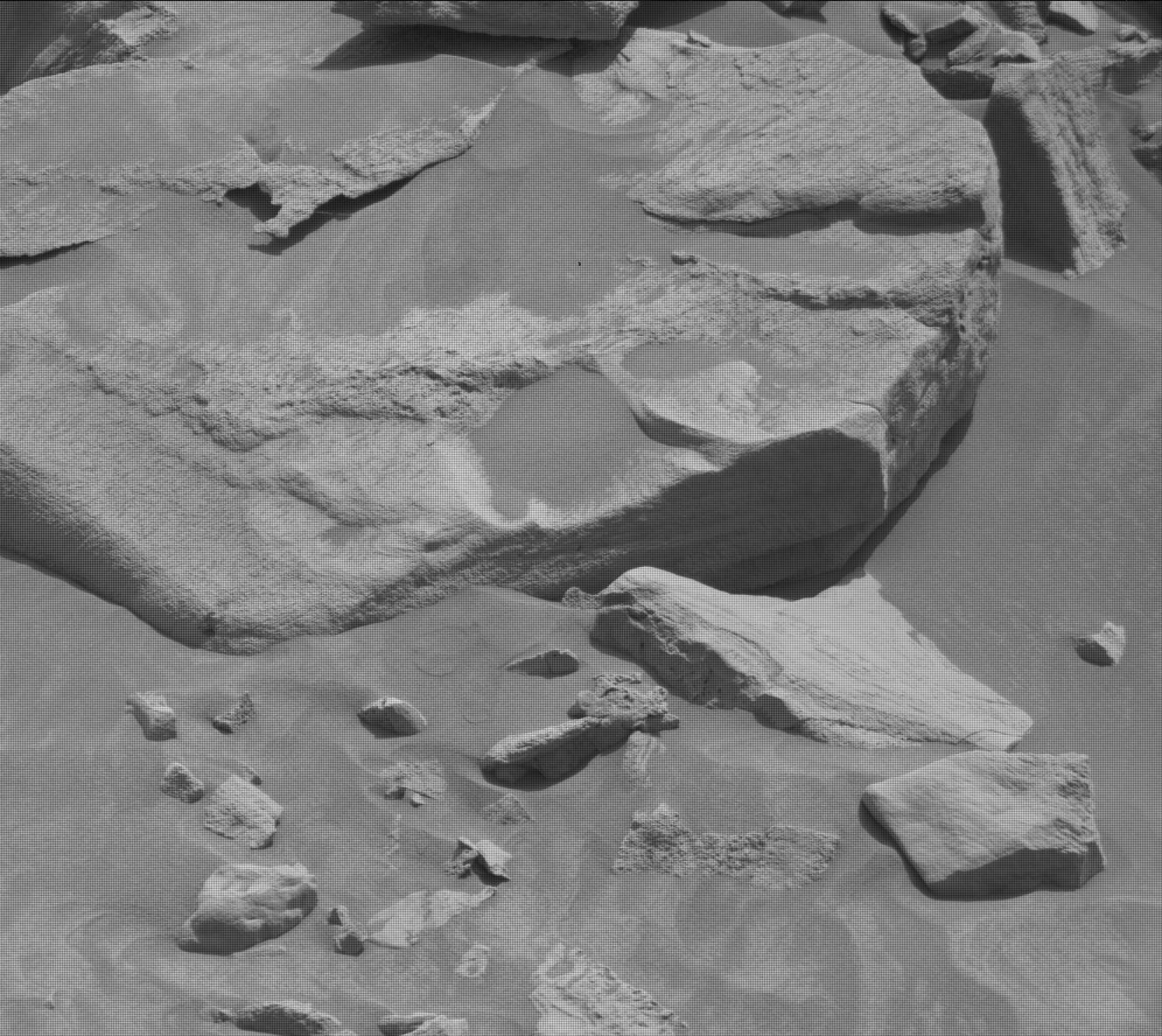 Nasa's Mars rover Curiosity acquired this image using its Mast Camera (Mastcam) on Sol 3392