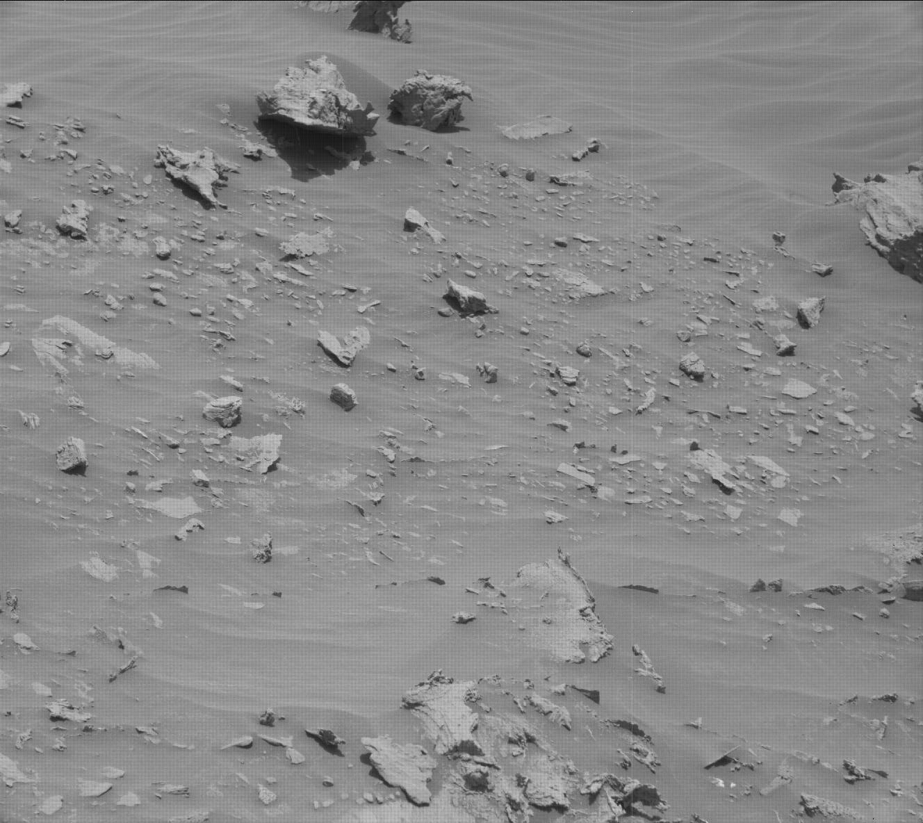 Nasa's Mars rover Curiosity acquired this image using its Mast Camera (Mastcam) on Sol 3393