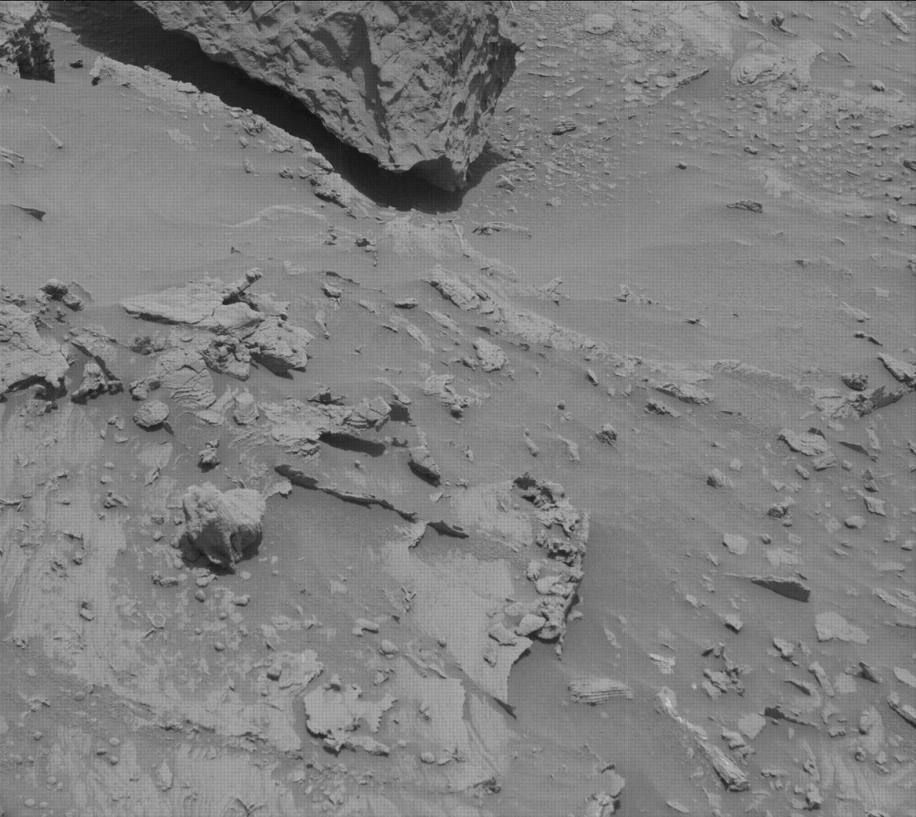 Nasa's Mars rover Curiosity acquired this image using its Mast Camera (Mastcam) on Sol 3393