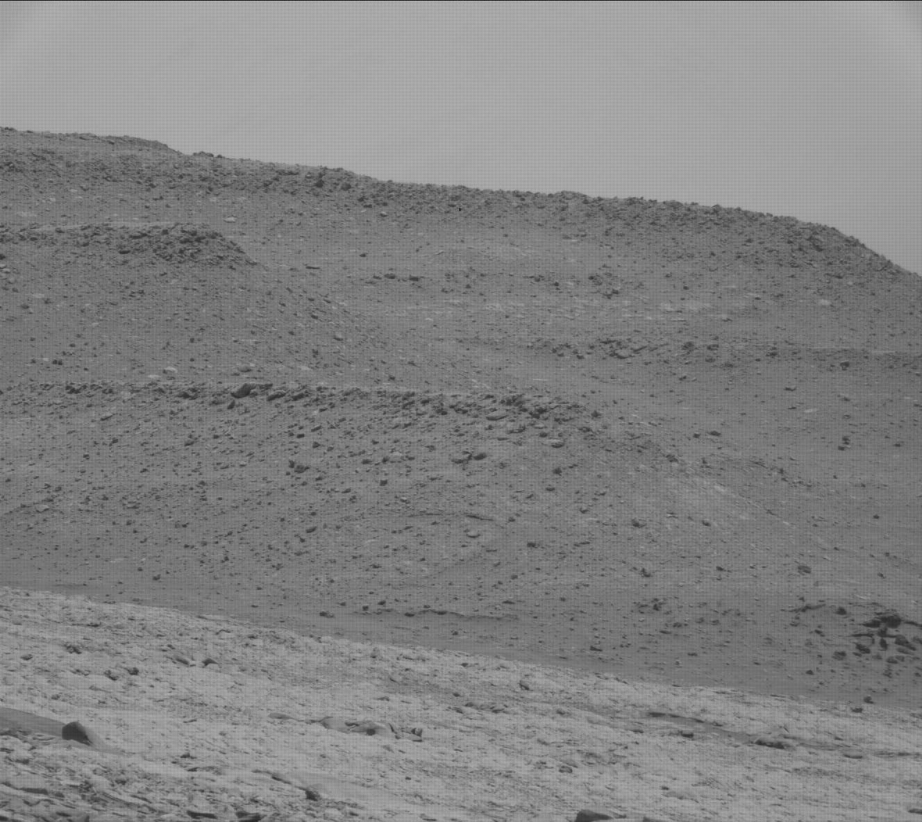 Nasa's Mars rover Curiosity acquired this image using its Mast Camera (Mastcam) on Sol 3396