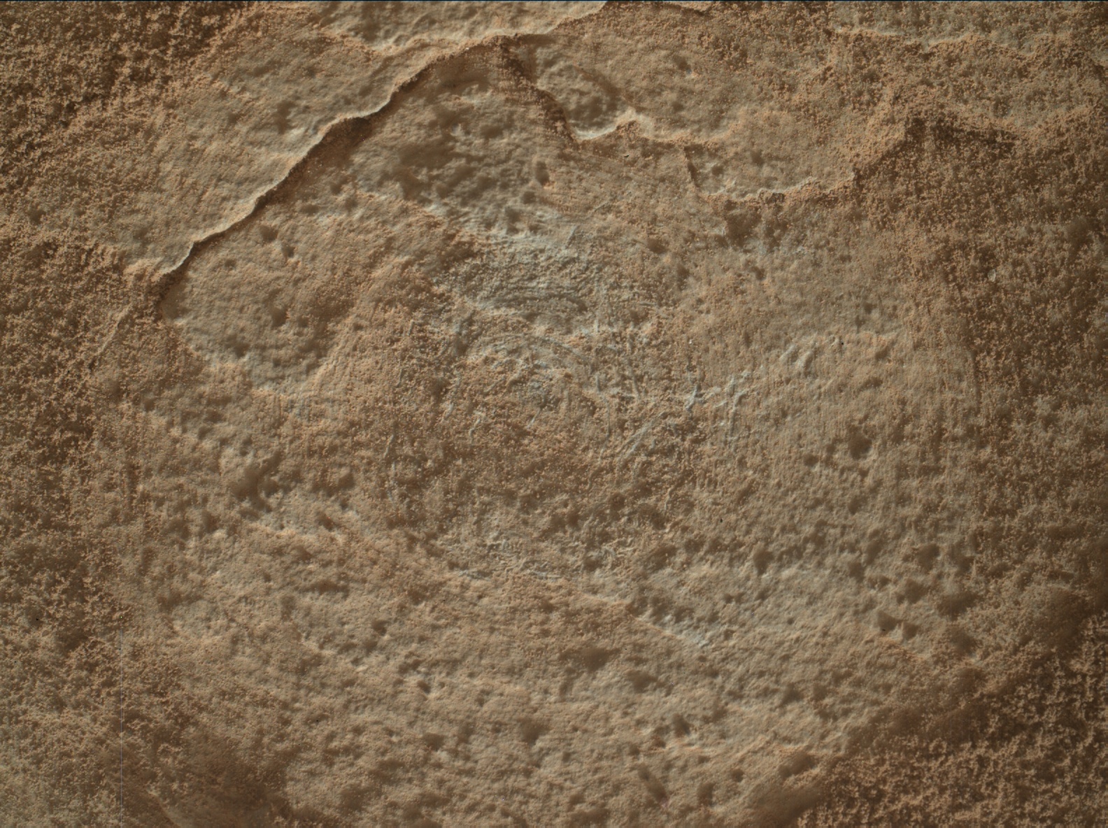 Nasa's Mars rover Curiosity acquired this image using its Mars Hand Lens Imager (MAHLI) on Sol 3396
