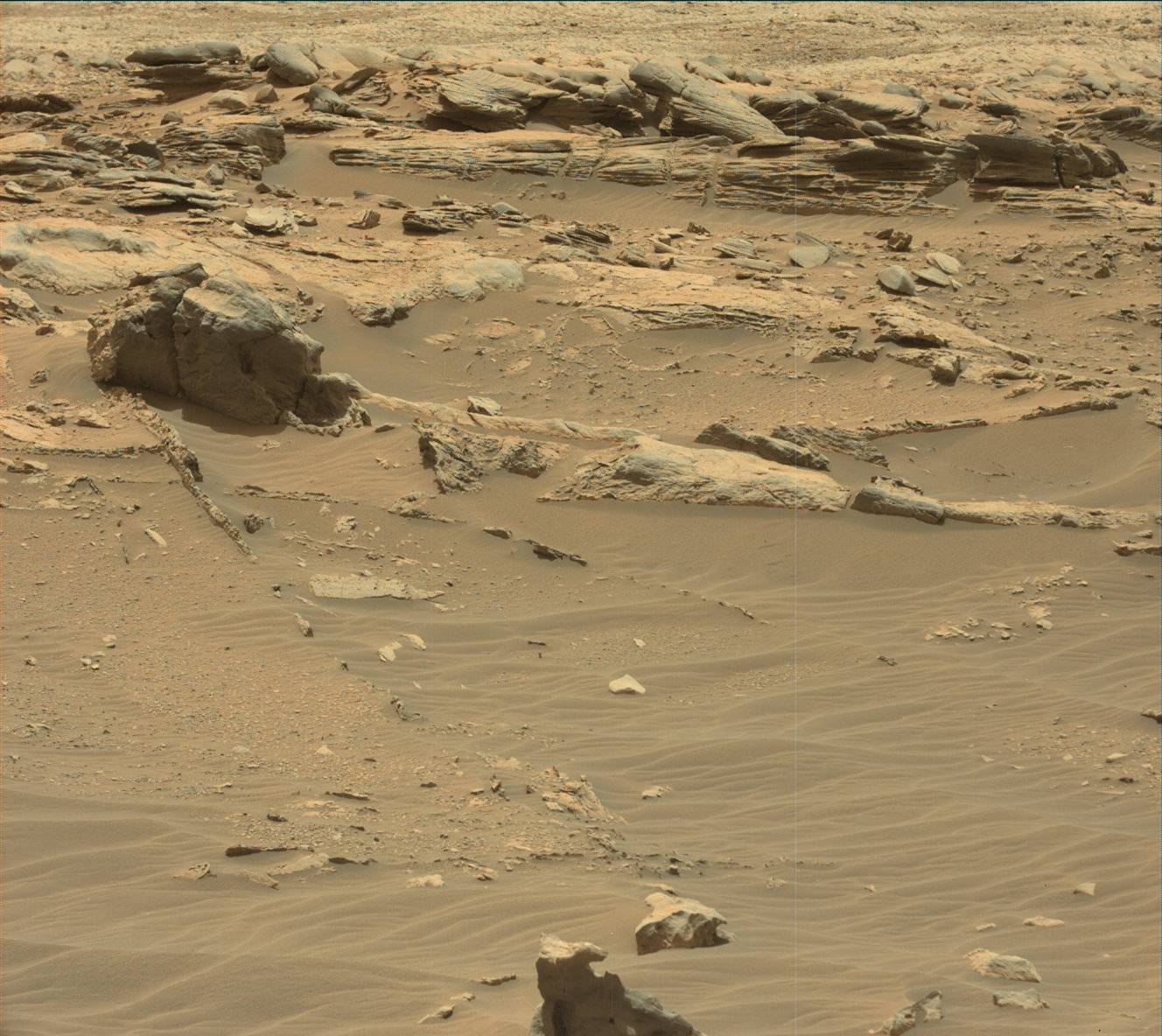 Nasa's Mars rover Curiosity acquired this image using its Mast Camera (Mastcam) on Sol 3397