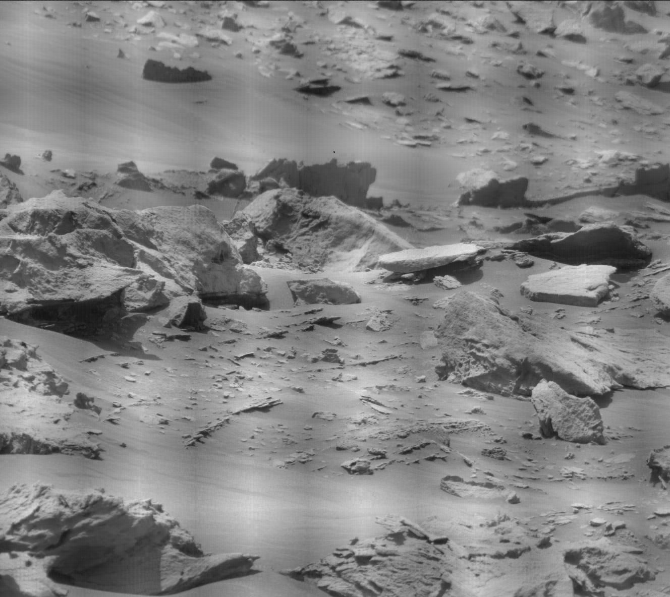 Nasa's Mars rover Curiosity acquired this image using its Mast Camera (Mastcam) on Sol 3398