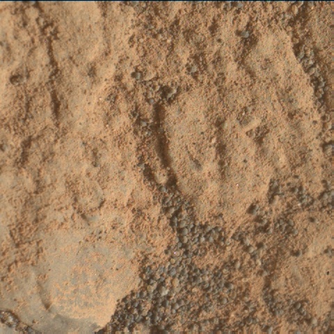 Nasa's Mars rover Curiosity acquired this image using its Mars Hand Lens Imager (MAHLI) on Sol 3398
