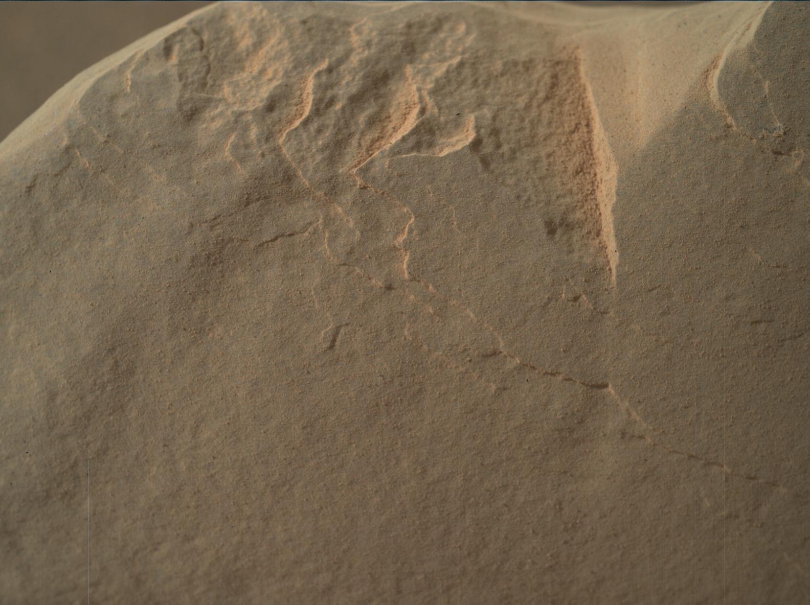 Nasa's Mars rover Curiosity acquired this image using its Mars Hand Lens Imager (MAHLI) on Sol 3398