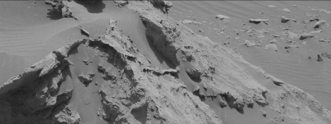 Nasa's Mars rover Curiosity acquired this image using its Mast Camera (Mastcam) on Sol 3399